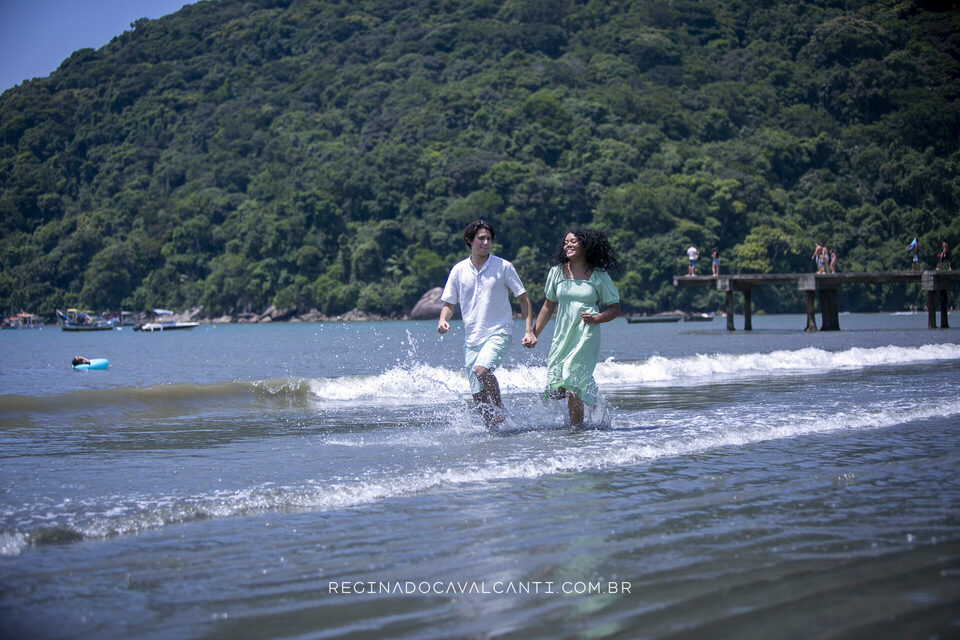 Ensaio Pré Wedding na praia Guarujá